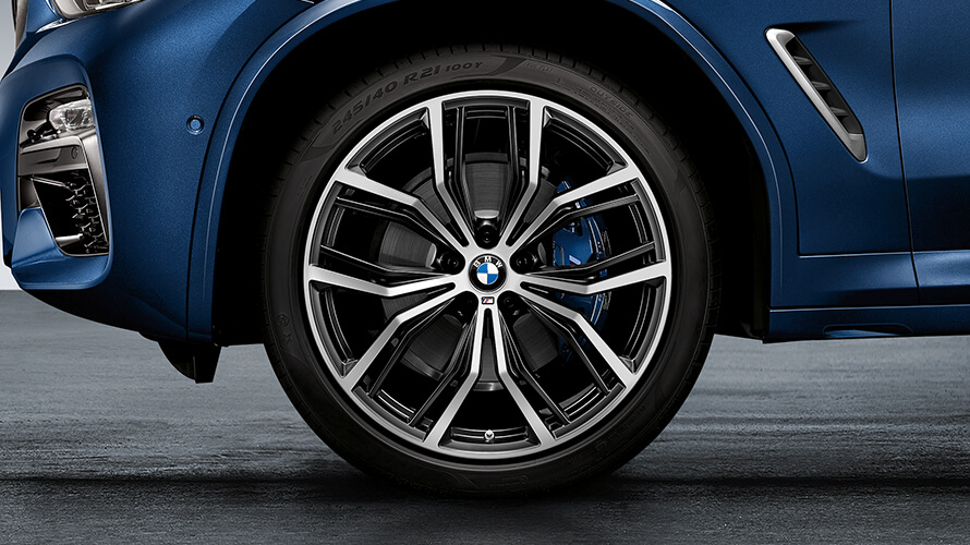 21” Y-Spoke 701 M in Jet Black Matte, Bridgestone 21” Y-Spoke 701 M in Jet Black Matte, Bridgestone